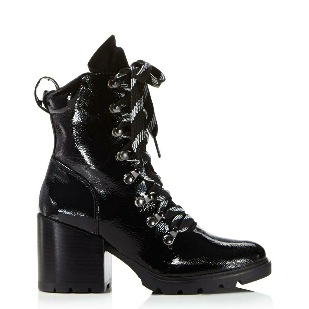Kendall + Kylie Women's Black Combat boot. NWT